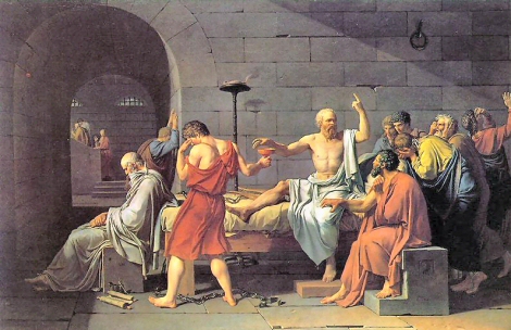 La Mort de Socrate, par David.
