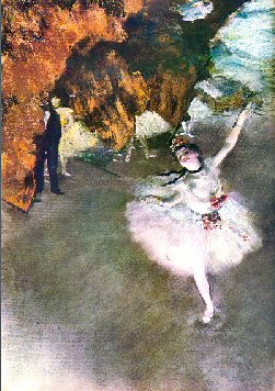 Degas : Danseuse.