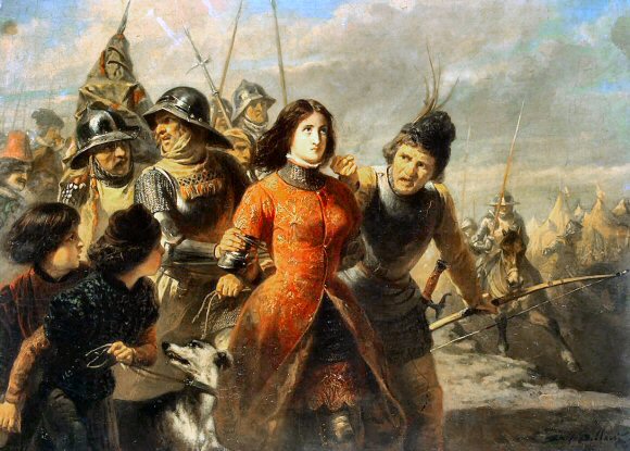 La Capture de Jeannde d'Arc, par Dillens.