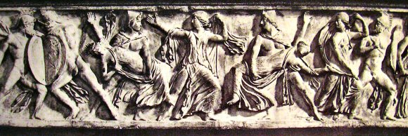 Les Dioscures enlevant les filles de Leucippe.