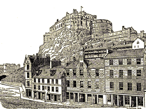 Edimbourg : le Château.