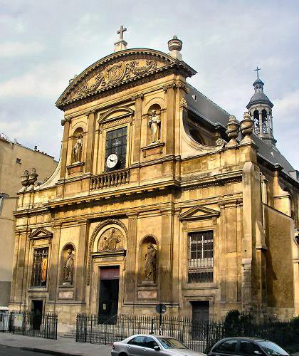 Eglise Sainte-Elisabeth,  Paris (3e arrondissement).