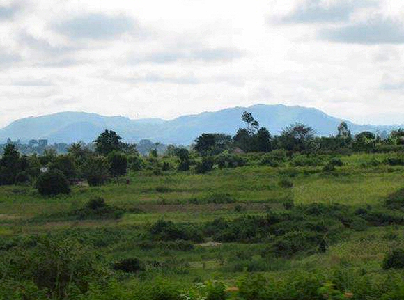 Le mont Elgon, en Ouganda.