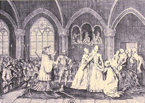 Excution de Marie Stuart.