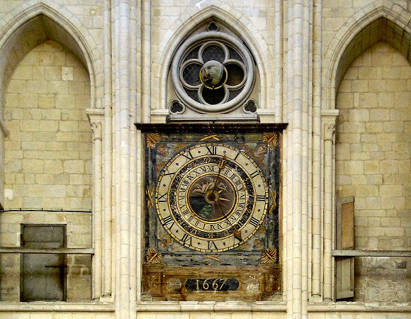 Horloge des Marées, à Fécamp.