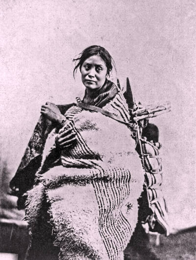 Femme navajo.