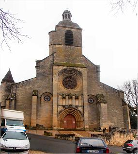 Figeac : l'église Notre-Dame du Puy.