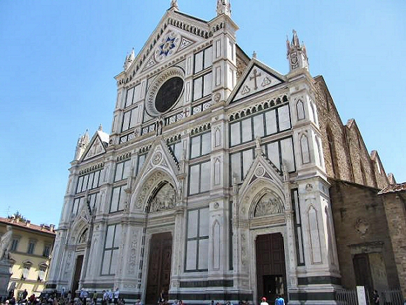 Florence : Basilica du Santa Croce.