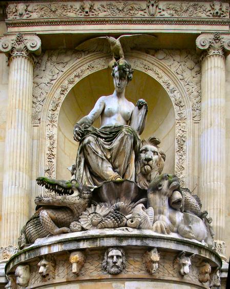 La fontaine Cuvier, à Paris (5e arrondissement).