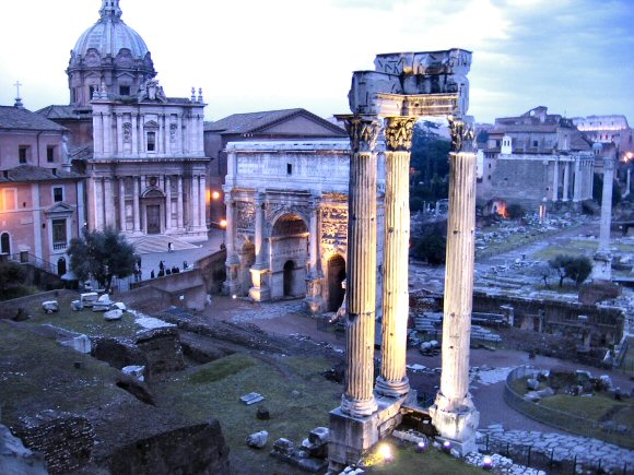 Rome : le Forum.