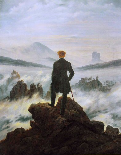 Friedrich : Der Wanderer über dem Nebelmeer