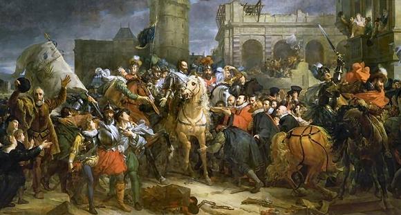 François Gérard : l'Entrée de Henri IV.