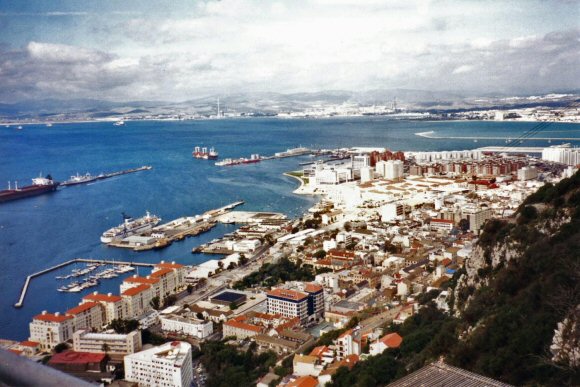 Gibraltar : le port.