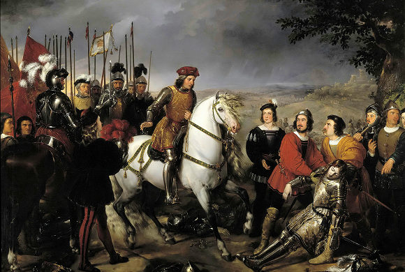 Gonzalve de Cordoue aprs la bataille de Crignole.