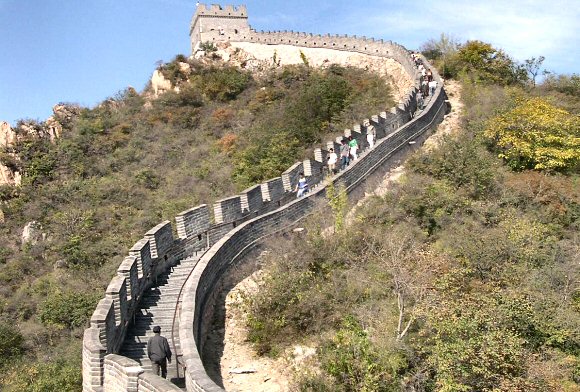 Chine : la Grande Muraille.