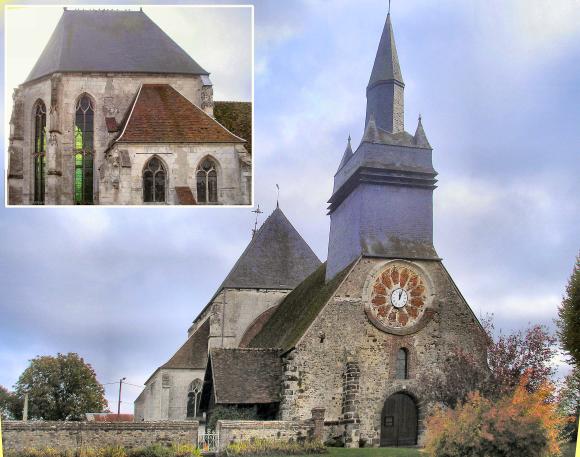 Hodenc-en-Bray : l'église.