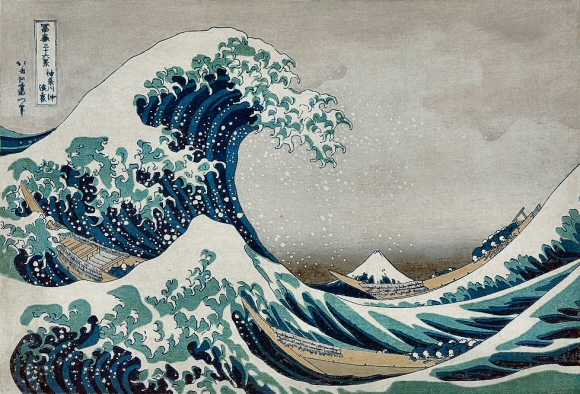 Hokusai : la Grande vague.