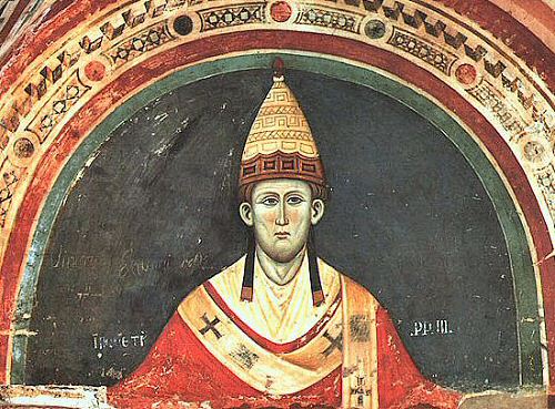 Innocent III, pape.