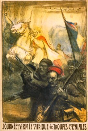 Journe de l'Arme d'Afrique et des Troupes coloniales (affiche).