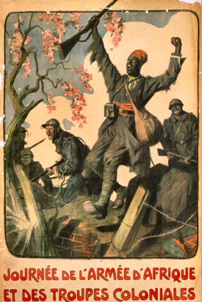 Journe de l'Arme d'Afrique et des Troupes coloniales (affiche).