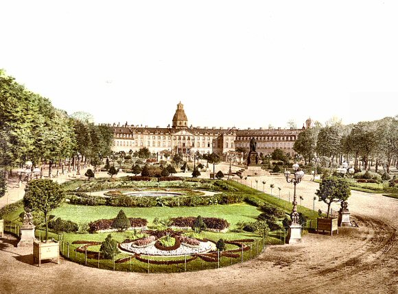 Karlsruhe : le château.