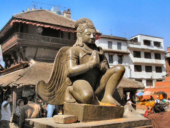 Kathmandu : Garuda (Durbar Square).