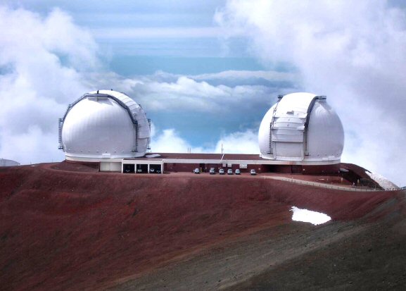 Hawaii : l'observatoire astronomique Keck.
