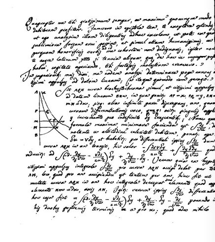 Lettre de Lagrange à Euler.