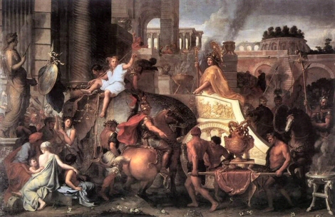 L'Entrée d'Alexandre à Babylone, par Charles Le Brun.