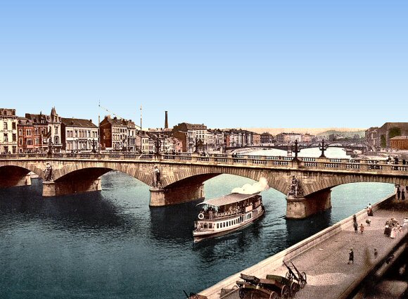 Liège : lae pont des Arches.
