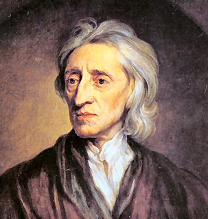 Portrait de John Locke.