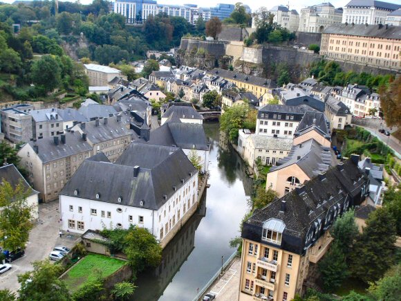 Luxembourg, le quartier de Grund.