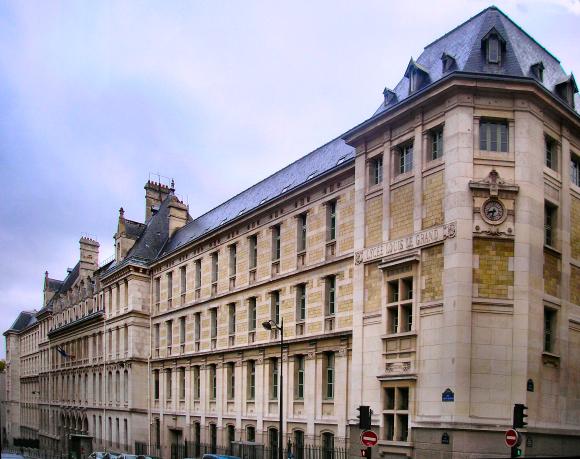 Paris : le lycée Louis-le-Grand.