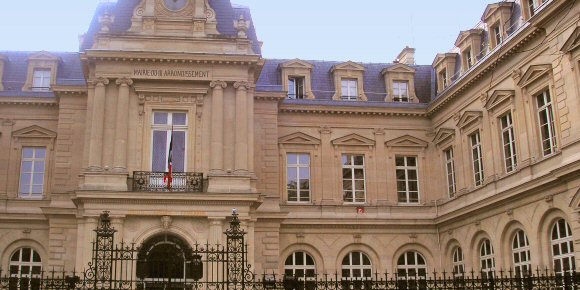 Mairie du IIIe arrondissement, à Paris.