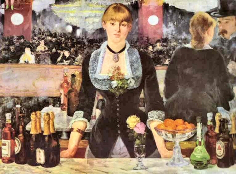 Le Bar des Folies-Bergère, par Manet.
