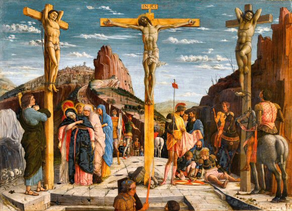 Mantegna : la Crucifixion.