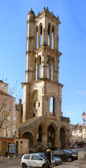 Mantes : la tour Saint-Maclou.