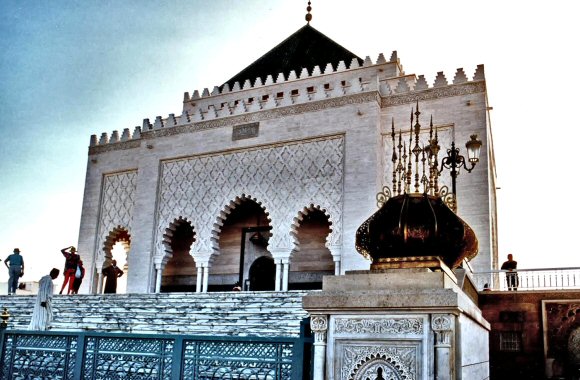 Rabat : le mausolée de Mohammed V.