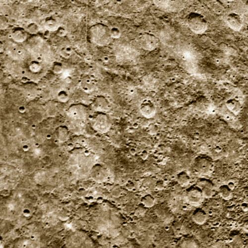 Mercure : cratères.