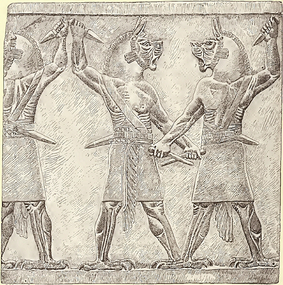 Démons du palais d'Assurbanipal.
