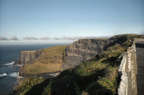 Irlande : falaises de Moher.