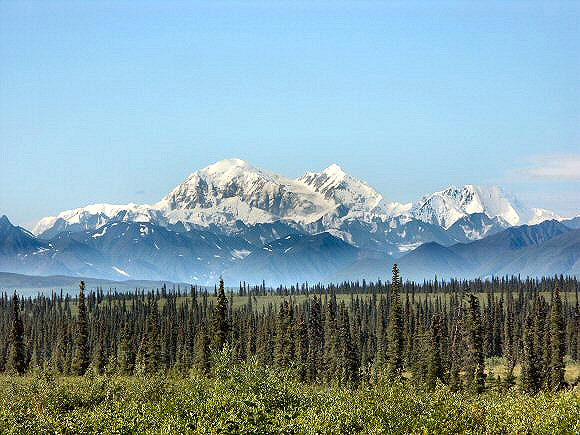 Le mont McKinley, en Alaska.