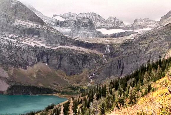 Montagnes Rocheuses : parc national Glacier, dans le Montana.
