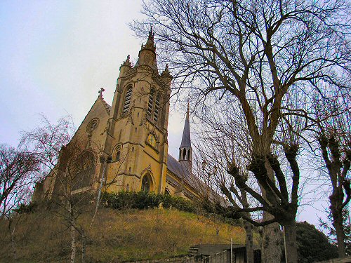 Montmorency : l'église.