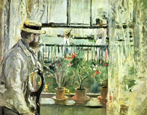 Berthe Morisot : Eugne Manet  l'le de Wight.