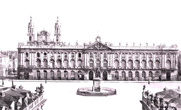 Nancy : l'Hôtel de Ville.
