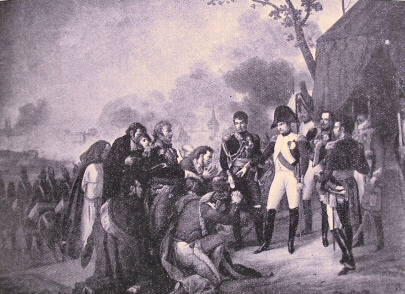 Napoléon exige la capitulation de Madrid.
