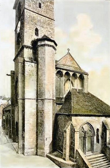 Neufchâteau : l'église Saint-Christophe.