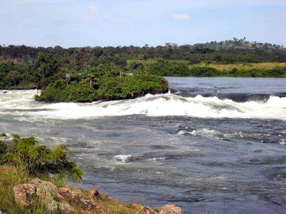 Le Nil près de Jinja, en Ouganda.