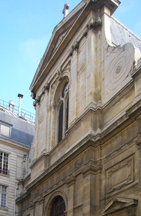 Eglise des Blancs-Manteaux, à Paris (4e arrondissement).